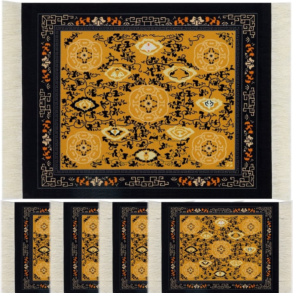 Mouse Pad Farjini Fj-05-A Arabesque (18 X 23 Cm) + 4 Porta-Copos