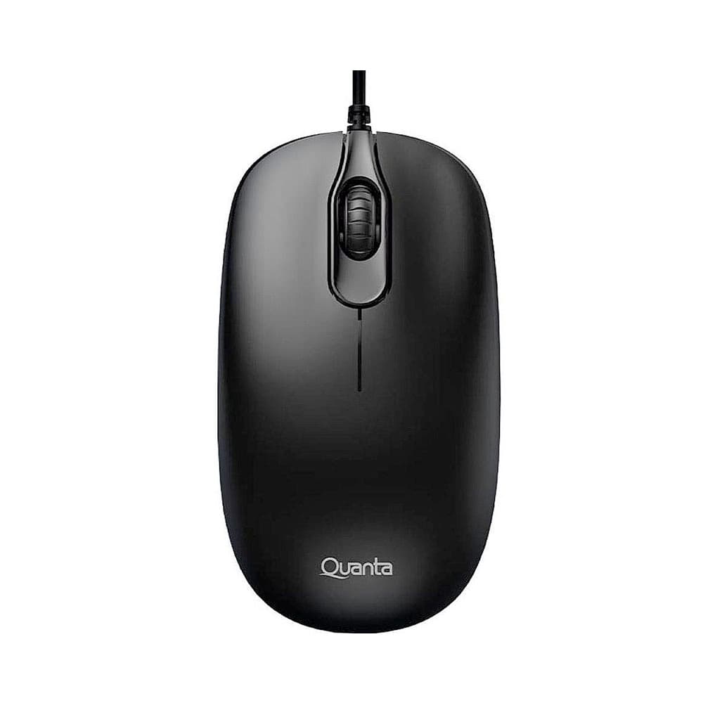Mouse USB Quanta Qtmo10 Preto