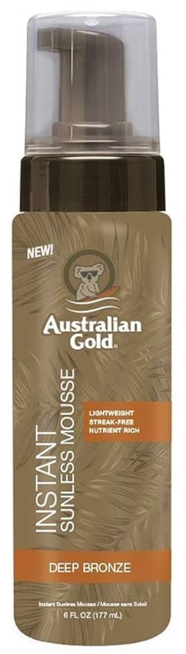 Mousse Autobronzeador Australian Gold Instant Sunless - 177mL