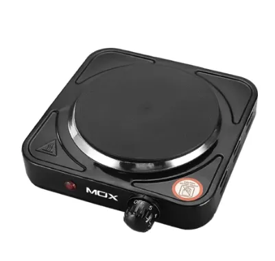 Fogão Elétrico Mox Mo-Hp242 1 Hornalla 1500W 5 Tempos 220V