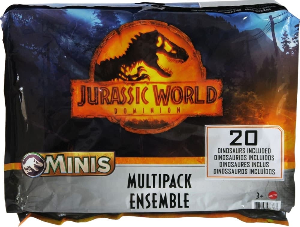 Multipack de Brinquedos Jurassic World Dominion Mattel - Gyy79 (20 Unidades)