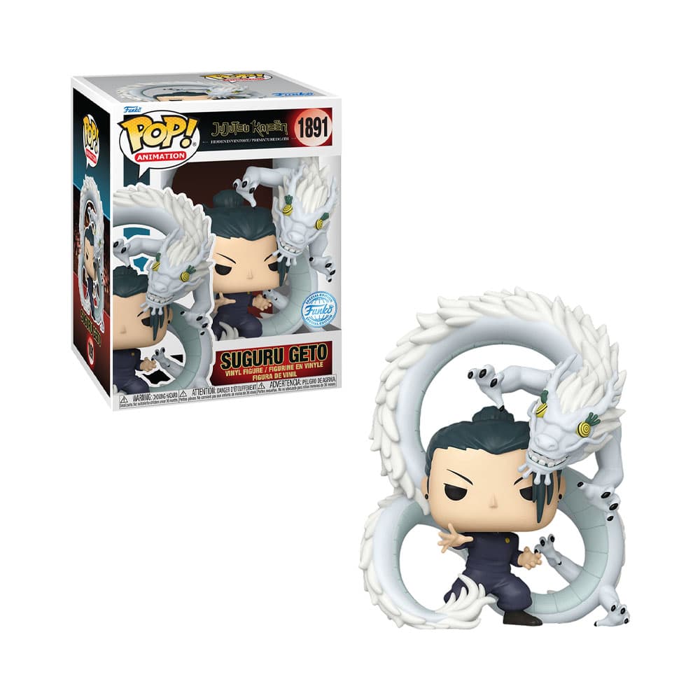 Boneco Funko Pop Animation Jujutsu Kaisen Hidden Inventory Suguru Geto 1891