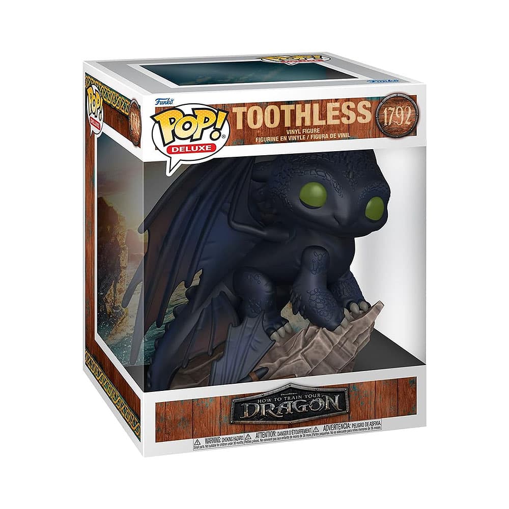 Boneco Funko Pop Deluxe How To Train Your Dragon Toothless 1792