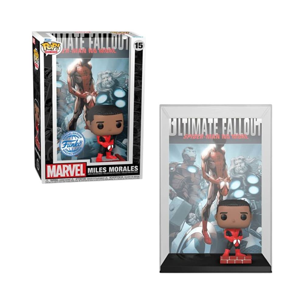 Boneco Funko Pop! Marvel Comic Cover Miles Morales 15