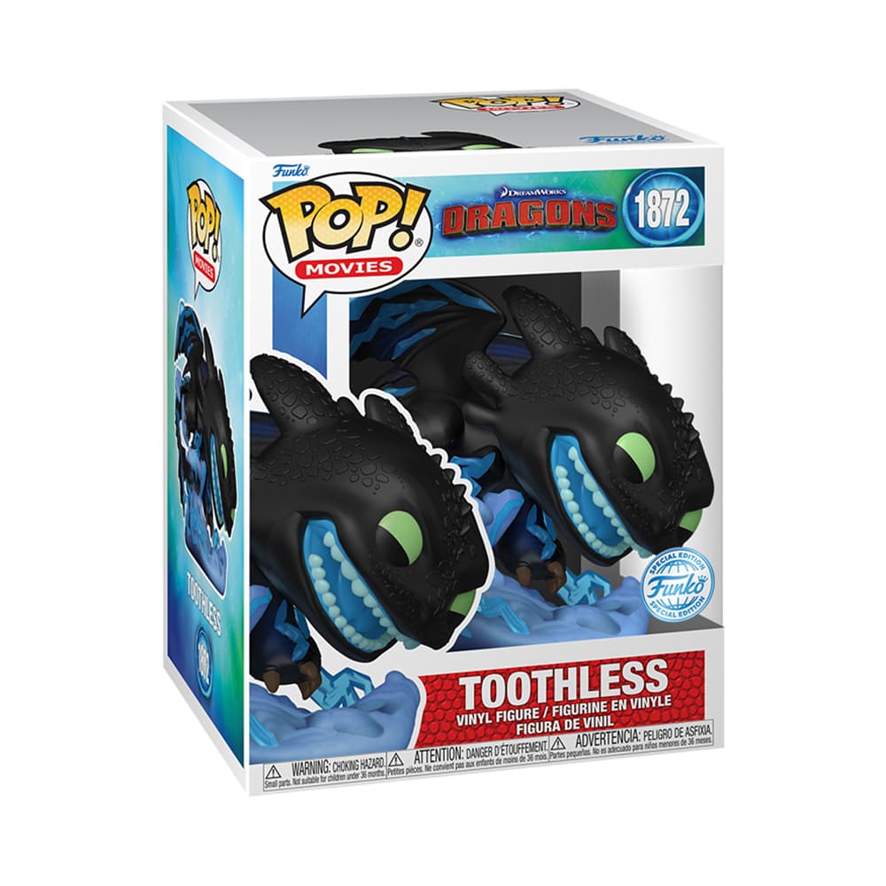 Boneco Funko Pop Movies Dragons Toothless 1872