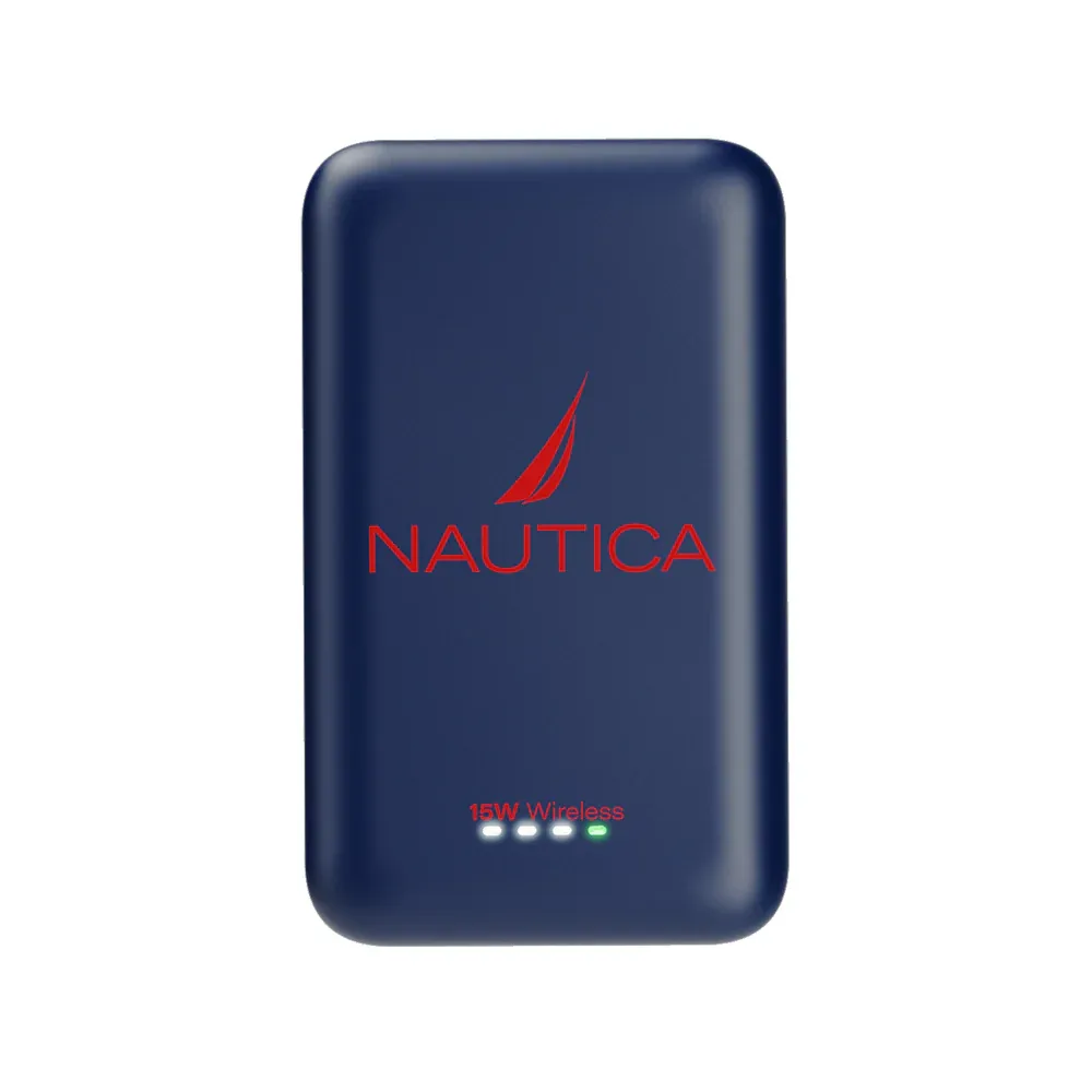 Power Bank Nautica Pb205 Urban Magnetic 5000mAh Navy Red
