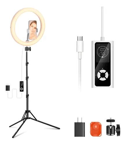 Ring Light Neewer RH12B 12" com Controle e Tripé