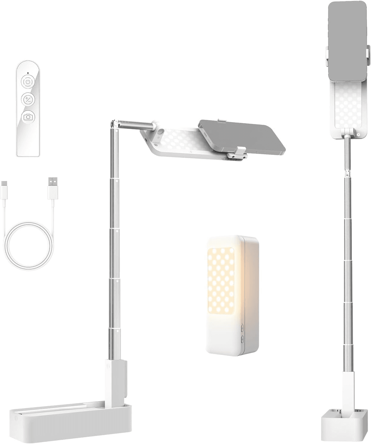 Suporte para Celular Dobrável Neewer V10 com LED