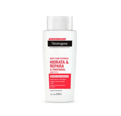 Hidratante Neutrogena Body Care Intensive Hidrata Y Repara 48 Hs 200ml