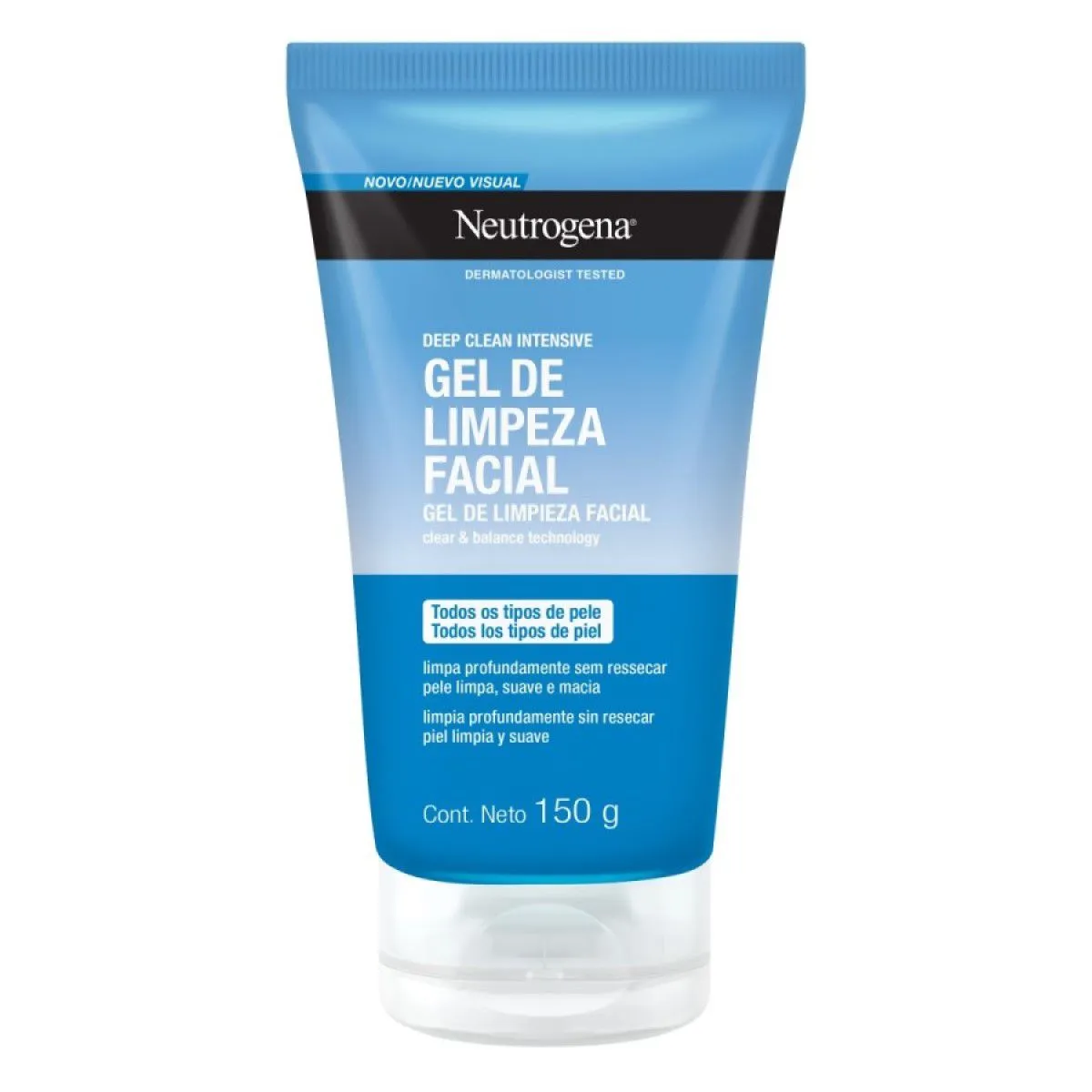 Gel de Limpeza Facial Neutrogena Deep Clean 150G