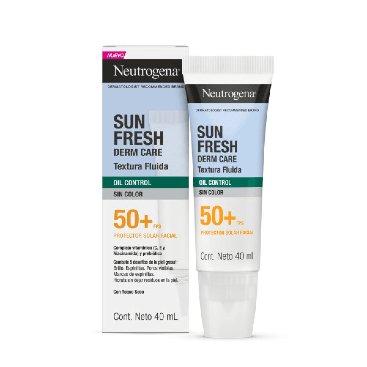 Proteção Solar Neutrogena Sun Fresh Oil Control FPS50 40ml