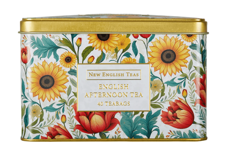 Chá New English Afternoon Sunflower Rs125 80G 40PCS