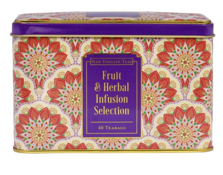 Chá New English Fruit & Herbal Infusion Rs121 80G 40PCS