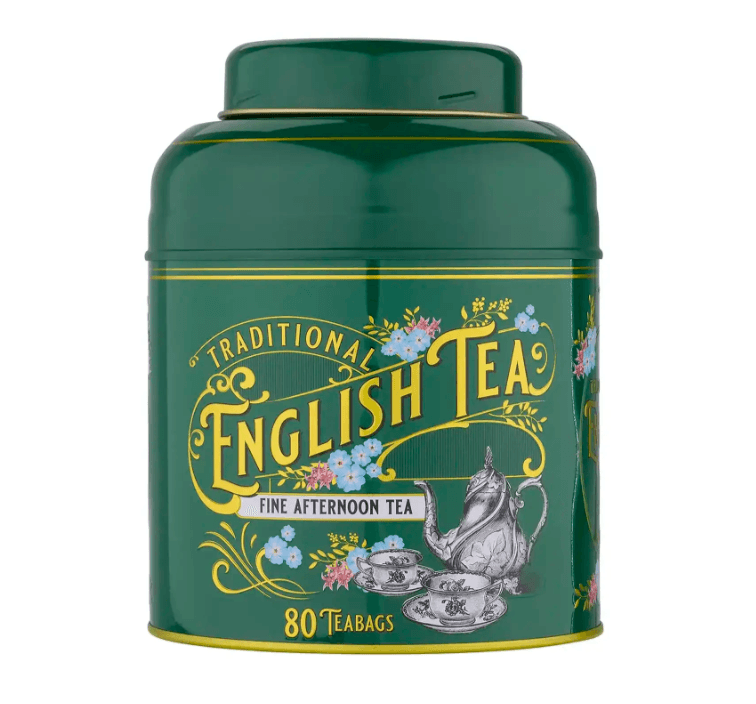 Chá New English Traditional Vintage Md18 160G 80PCS