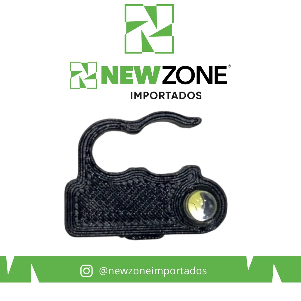 Lanterna LED New Zone Para Bombilla Preto
