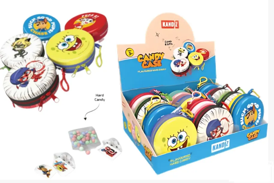 Balas Nickelodeon Kandiz Candy Case Exhibidor 8G