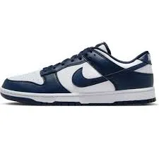 Tênis Nike Dunk Low Retro Hf5441107 Azul Marinho/Branco Tam. 41