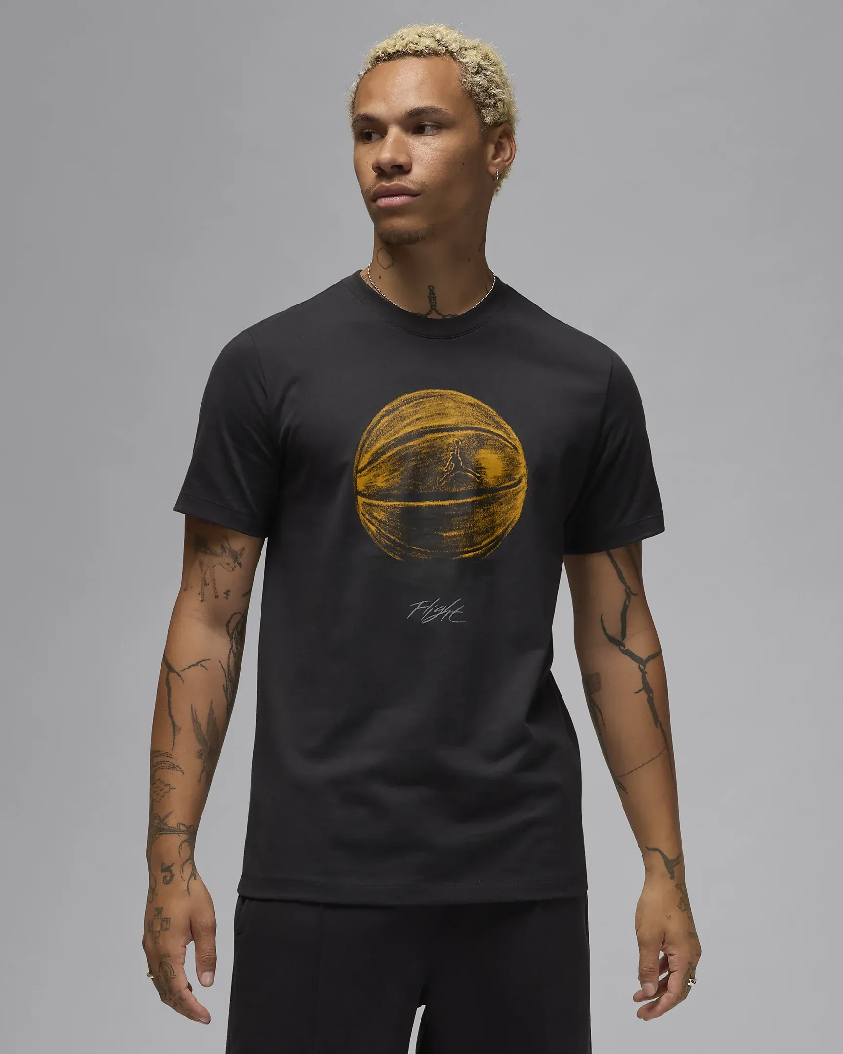 Camiseta Masculina Nike Jordan Brand Ball Fz1993045 Preto Tam. S
