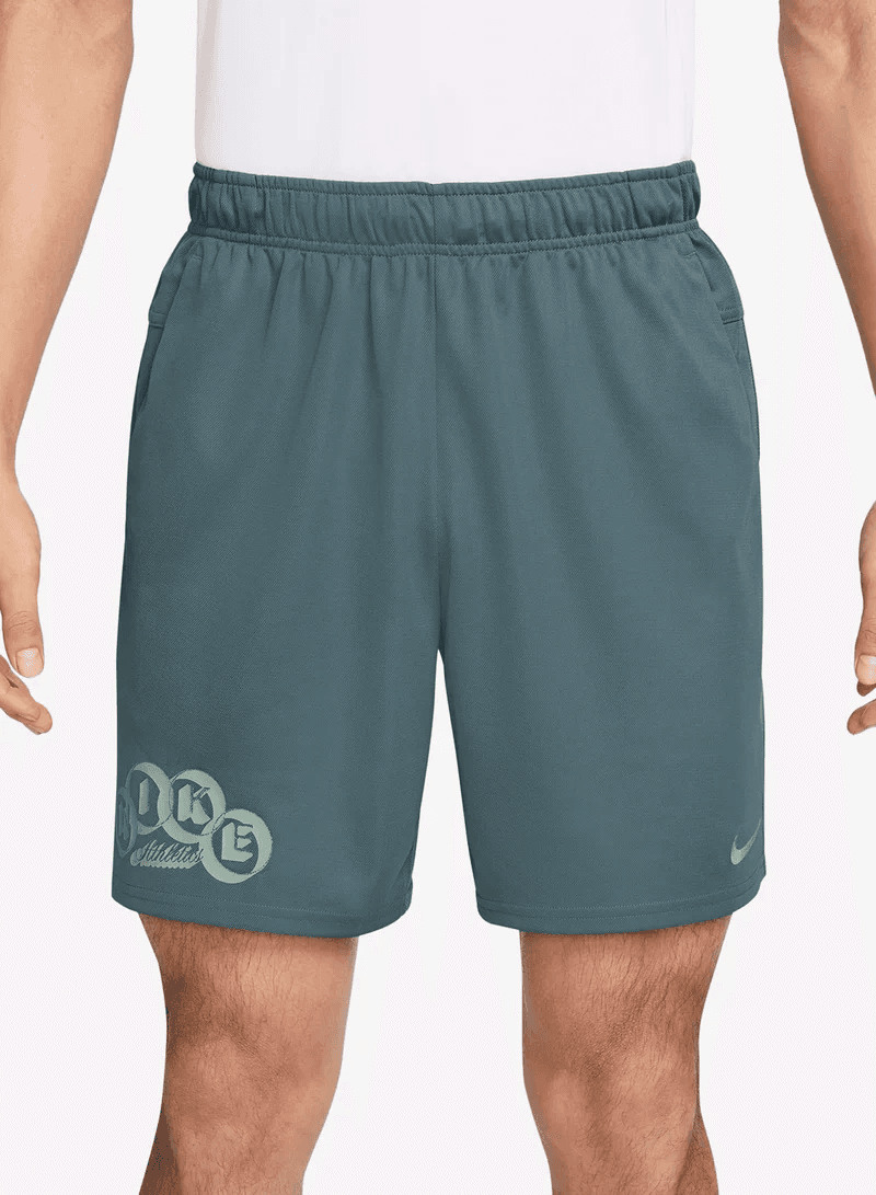 Short Nike Flex 7IN If2789382 Verde Tamanho L