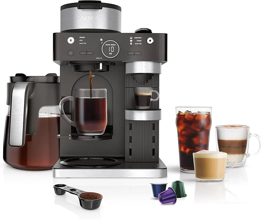 Cafeteira Ninja Barista System Cfn601 1550W/110V Preto
