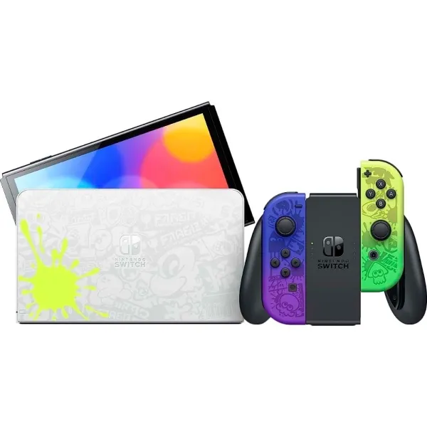 Console Nintendo Switch OLED 64GB Splatoon 3 Bivolt