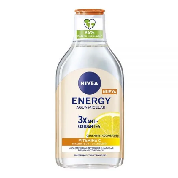 Água Micelar Energizante Nivea 400ml