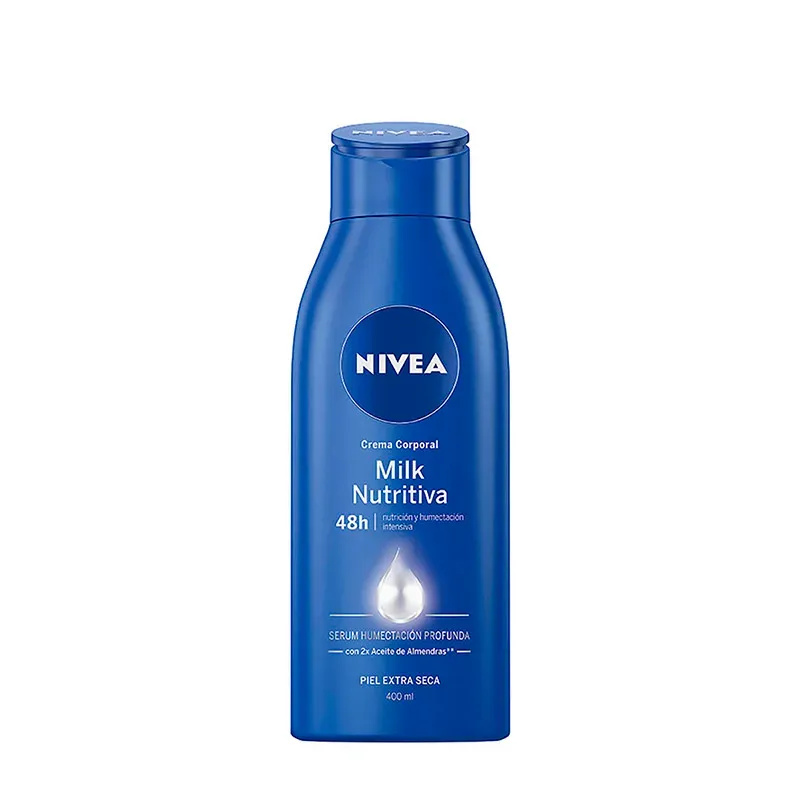 Nivea Creme Corporal Milk Nutritiva 5 Em 1 400ml