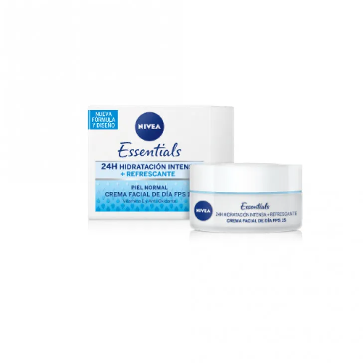 Creme Facial Nivea 24H Hidra FPS15 50ml