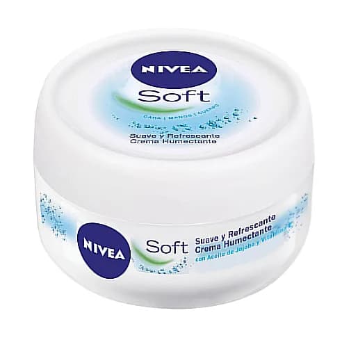 Nivea Creme Hidratante Soft para Rosto/Corpo/Mãos 200ml