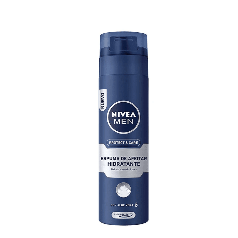 Espuma de Barbear Nivea Men Protect & Care 200ml