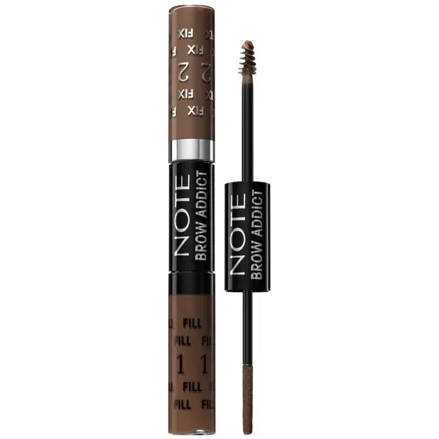 Gel de Sobrancelha Note Brow Addict Tint & Shaping Gel 02 Light Brown