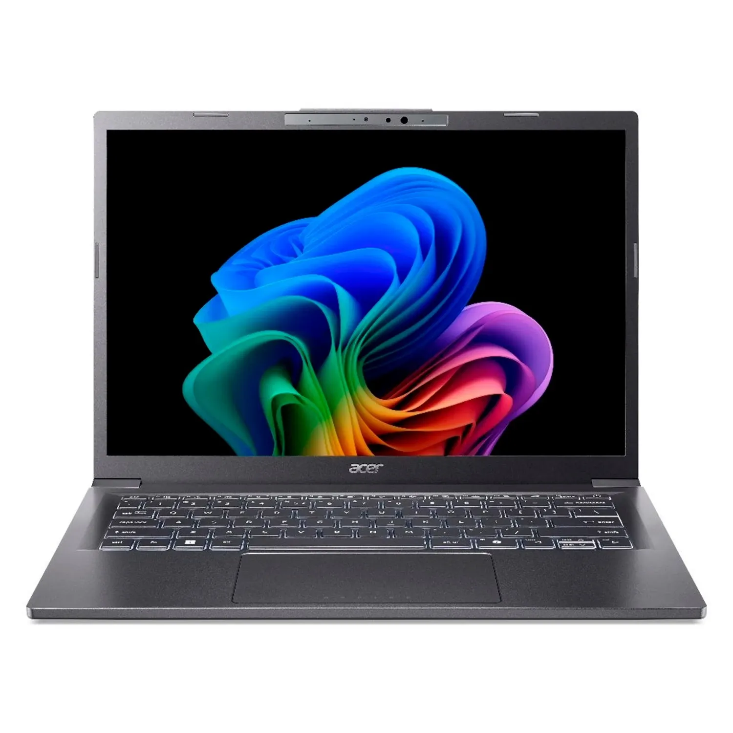 Notebook Acer Aspire 14 Ai Intel Core Ultra 7-256V 16GB RAM 1TB SSD Tela 14" Wuxga Windows 11 Inglês Cinza