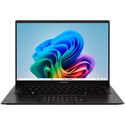 Notebook Asus Zenbook 14 UM3406GA-QD028W Amd Ryzen Ai 7 445 Tela OLED Wuxga 14.0" / 16GB RAM / 1TB SSD / Win11Home - Jade Preto (Inglês)