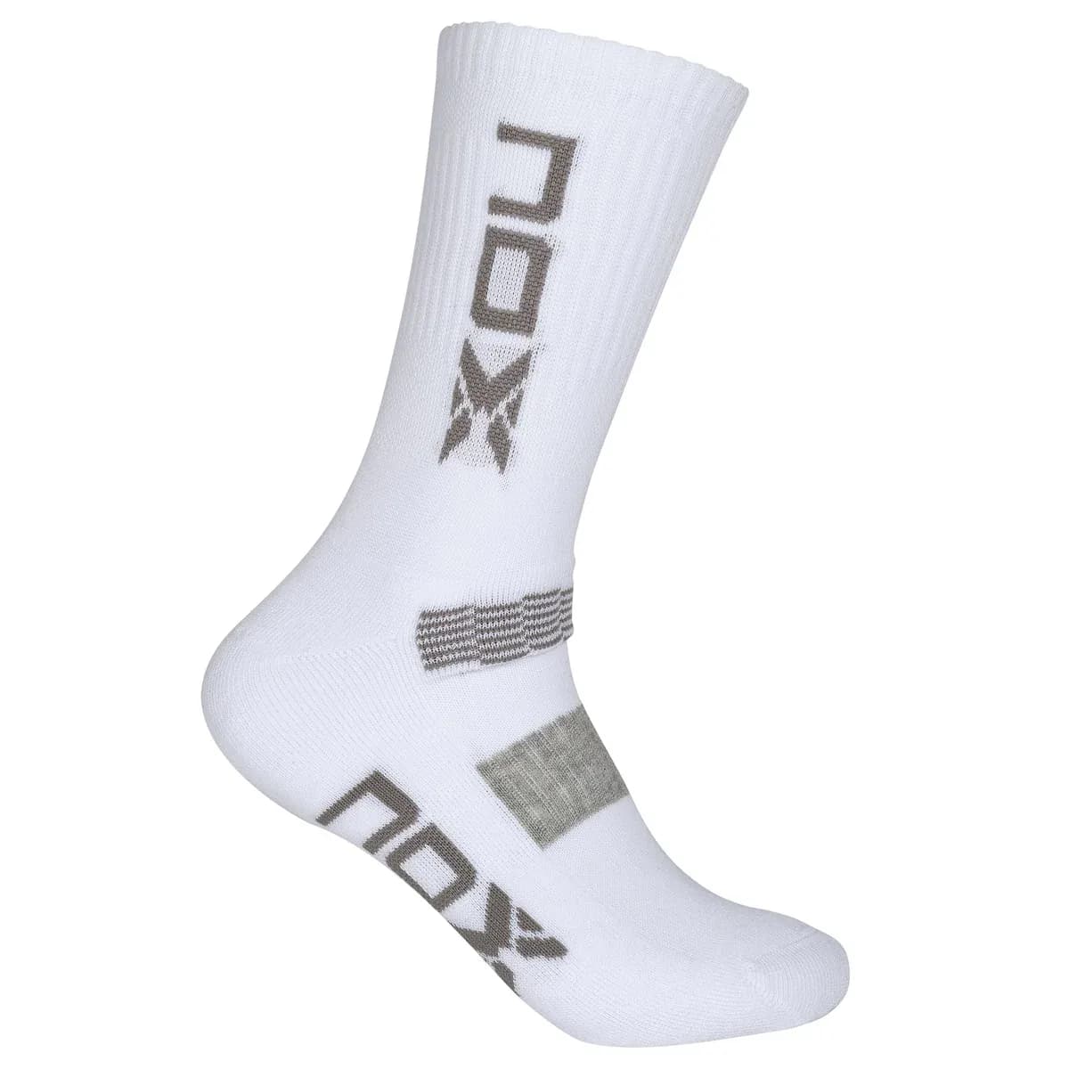 Meias Nox Media M Cahmcblvaz Branco/azul (T) 39