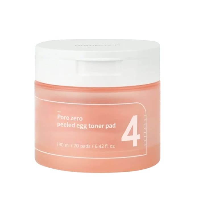 Tônico Numbuzin Pore Zero Peeling Egg Toner 70 Pads 190ml