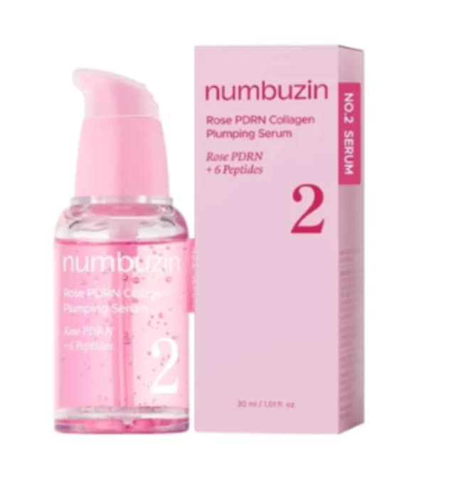 Sérum Numbuzin Rose Pdrn Collagen Plumping 30ml