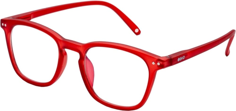 Óculos de Grau B+d Cube Reader +2.00 2225-14-20 Vermelho