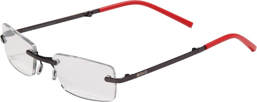 Óculos de Grau B+d Folding Reader +3.00 2244-92-30 Matt Red