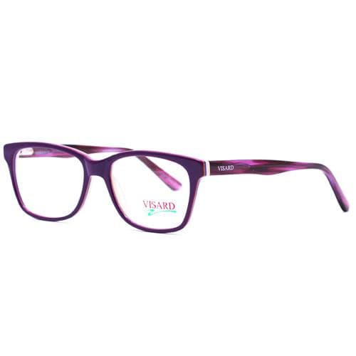 Óculos de Grau feminino Visard CO5866 53-17-140 COL.03 Roxo e Azul