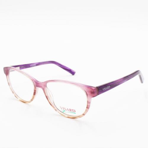 Óculos de Grau feminino Visard F758 50-17-135 - Roxo/Rosa $
