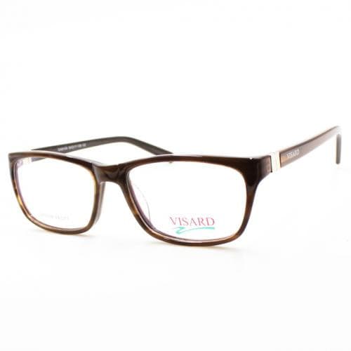 Óculos de Grau feminino Visard OA 8104 C2 54-17-135 - Marrom $