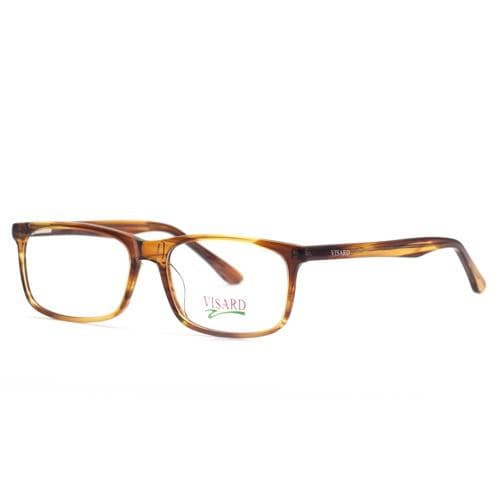 Óculos de Grau Unissex Visard HD104 C4 Marrom e Amarelo