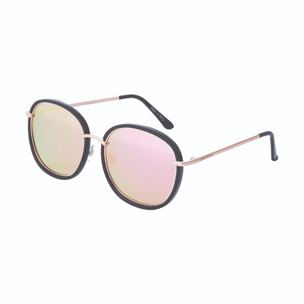 Óculos de Sol Feminino Daniel Klein Dk4224-C3 Rosa Ouro/Preto