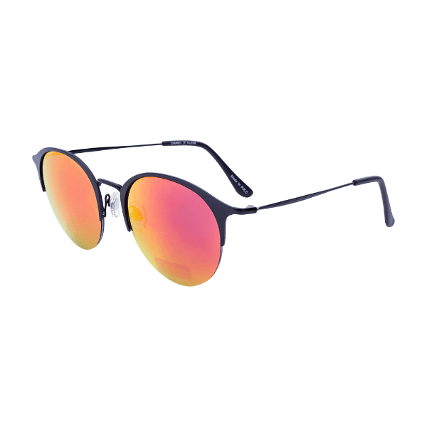 Óculos de Sol Feminino Daniel Klein Oculos Sol DK4167P C1 Preto e Laranja