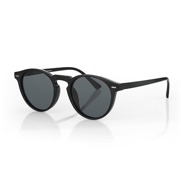 Óculos de Sol Masculino Daniel Klein Dk3251-1 Estilo Redondo Preto