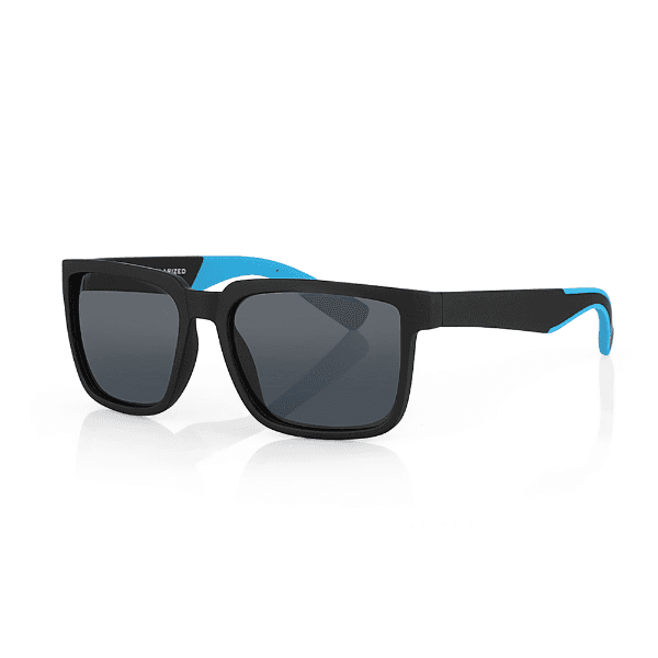 Óculos de Sol Masculino Daniel Klein Dk3253-3 Estilo Retangular Preto/Azul