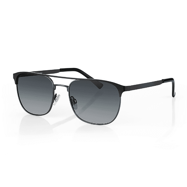 Óculos de Sol Masculino Daniel Klein Dk3264-1 Estilo Browline Preto