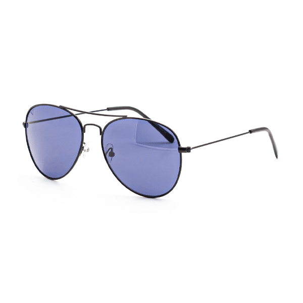 Óculos de Sol Unissex Quattrocento Longo 879781 - Preto/Azul