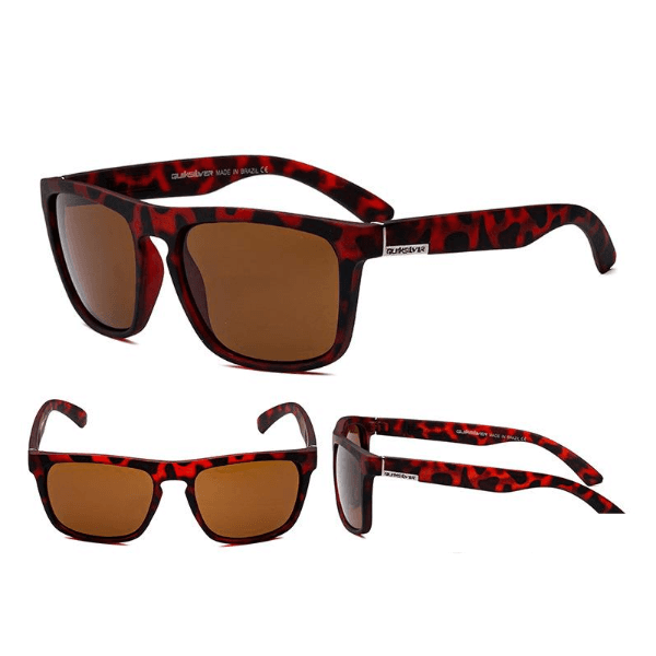 Óculos de Sol Unissex Quiksilver Qs731 C3 Vermelho e Preto
