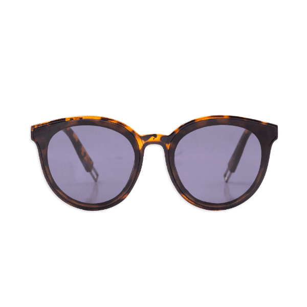 Óculos de Sol Visard Feminino Oscuro Polarizado Animal Print Mn5029 Marrom